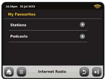 16.20pm 31 Jul 2013 My Favourites Stations Podcasts Internet Radio