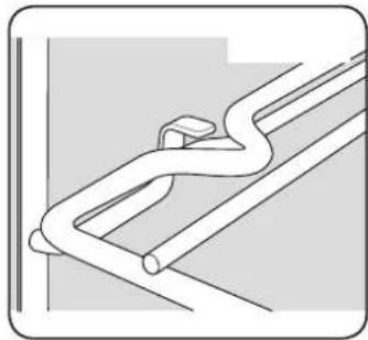 Pure diagram of a rope or cable structure without any text, numbers, or symbols
