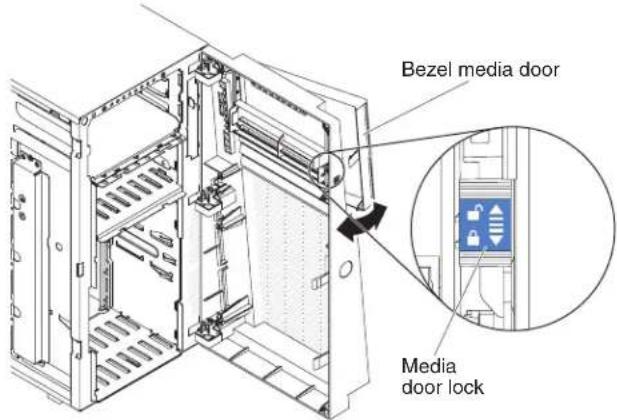 LENOVO System x3500 M4 - Left-side cover/power cut-off switch assembly cable connection - 4