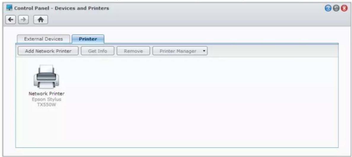 SYNOLOGY EDS14 - Définition du Synology NAS en tant que serveur d'impression - 1