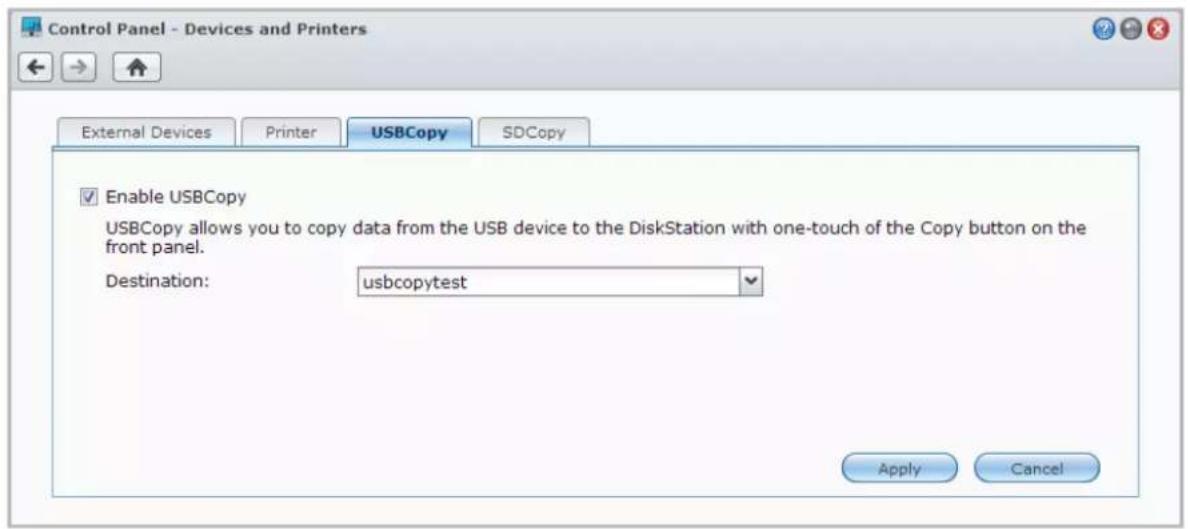 SYNOLOGY EDS14 - Sauvegarde des données sur un périphérique USB ou une carte SD - 1