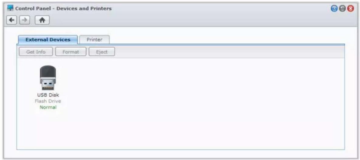 SYNOLOGY EDS14 - Gestion des disques externes - 1