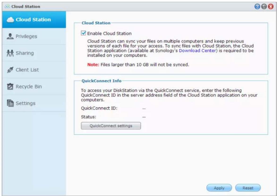 SYNOLOGY EDS14 - Synchronisation des fichiers via Cloud Station - 1