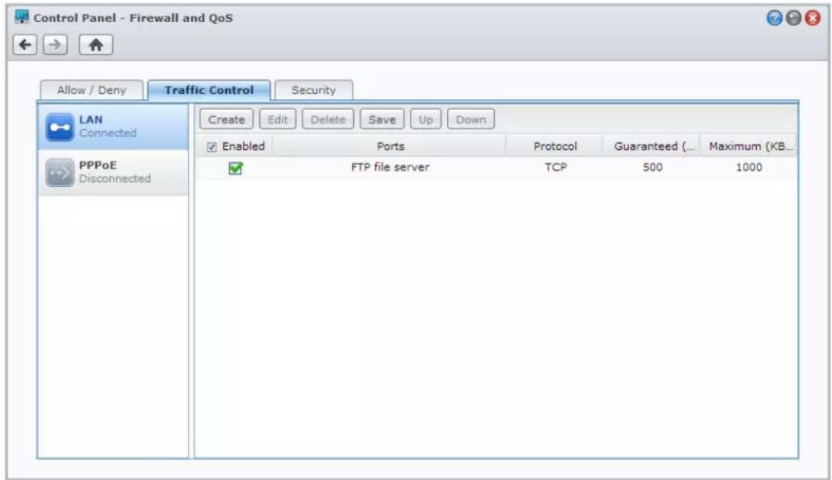 SYNOLOGY EDS14 - Contrôle du trafic sortant des services - 1