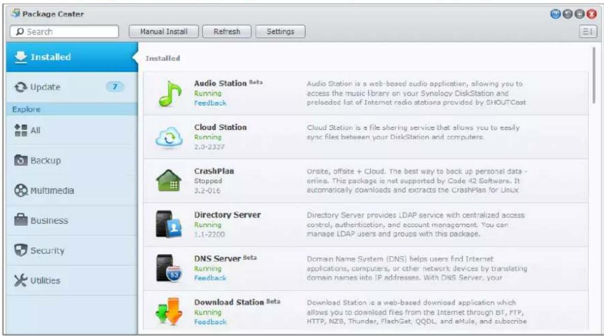 SYNOLOGY EDS14 - Quelle est l'offre du Centre de paquets - 1