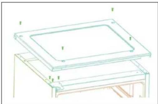 ELECTROLUX ENF2700AOX - REVERSIBILITATEA UŞII - 9