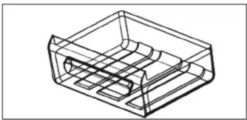 ELECTROLUX ENF2700AOX - Daržovių stalčius - 1