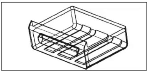 ELECTROLUX ENF2700AOX - Dārzeņu atviktne - 1