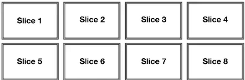 Slice 1 Slice 2 Slice 3 Slice 4 Slice 5 Slice 6 Slice 7 Slice 8