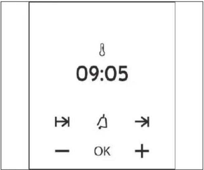 09:05 → ↗ → - OK +