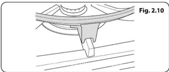 Technical illustration of a mechanical component with no visible text or symbols