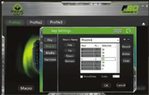 KeepOut F89 - Makro Fonksiyonu - 1