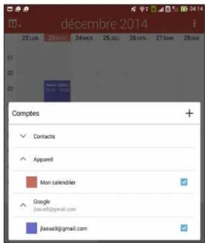 décembre 2014 22 LTR 23:00 PM 24 MTR 25 JUN 26 VEN 27 DPM 28 DPM Comptes + ✓ Contacts ✓ Apparel Mon calendrier ✓ Google jlasas9@gmail.com jlasas9@gmail.com