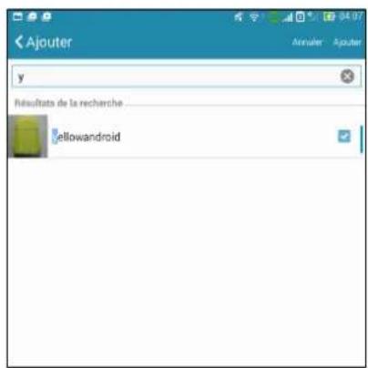 Ajouter y Résultats de la recherche yellowandroid
