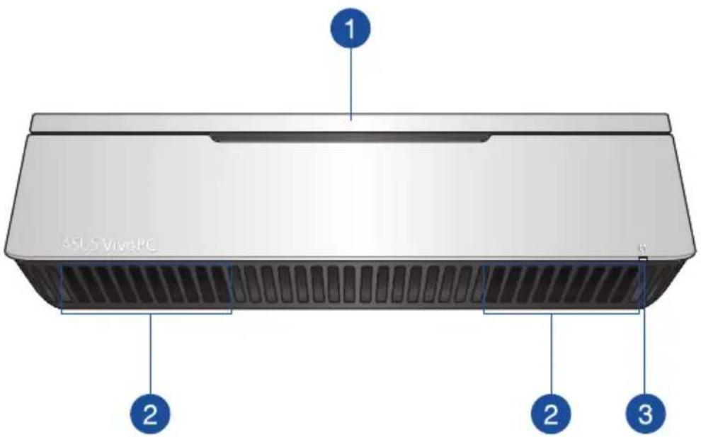 ASUS VivoPC VM42 - Χαρακτηριστικά Μπροστινή πλευρά - 1