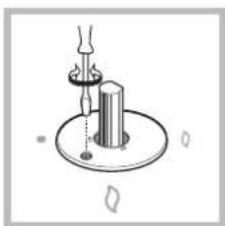 SCHOLTES SCHG 640 (BK) GH - Replacing the Mini DUAL burner nozzles\* - 5