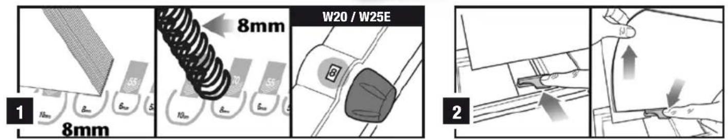 GBC WireBind W25E - WireBind W18, W20 &amp; W25E - 4