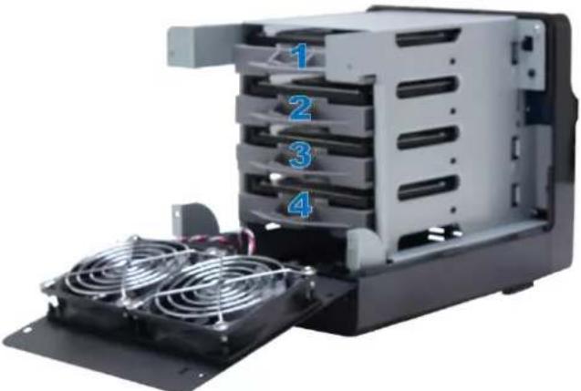 SYNOLOGY DiskStation DS414j - Installation des disques - 6