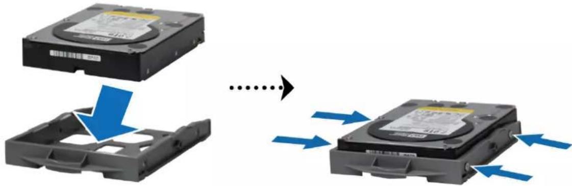 SYNOLOGY DiskStation DS414j - Installation des disques - 3