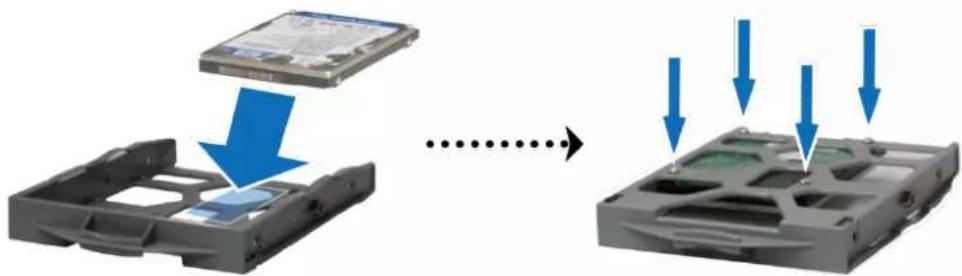 SYNOLOGY DiskStation DS414j - Installation des disques - 4