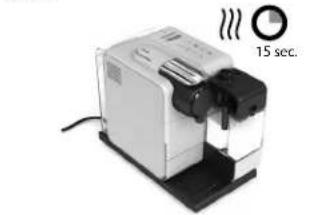 DELONGHI Nespresso Lattissima Touch - DE ZUBEREITUNG VON CAPPUCCINO-LATTE MACCHIATO-CREAMY LATTE-WARMEN MILCHSCHAUM/ PREPARAZIONE CAPPUCCINO-LATTE MACCHIATO-LATTE MACCHIATO CHIARO-SCHIUMA DI LATTE CALDA - 3