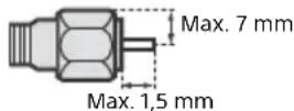SONY KDL-32R405C - Raccomandazione spina tipo F - 1