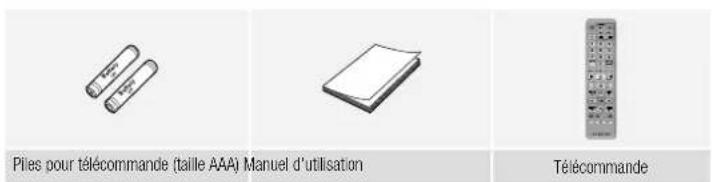 Piles pour télécommande (taille AAA) Manuel d'utilisation Télécommande