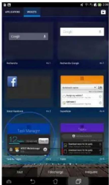 ASUS Fonepad 7 ME372CL - Gestionnaire des tâches - 1