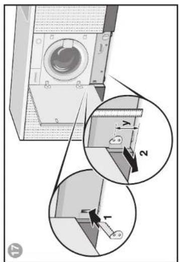 Technical diagram showing a mechanical device with labeled parts and dimension annotations