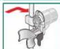 NEFF W5420X1EU - Install the transport safety devices: - 5