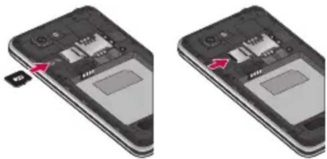 LG Optimus 4X HD P880 - Retirer une carte mémoire en toute sécurité : - 1