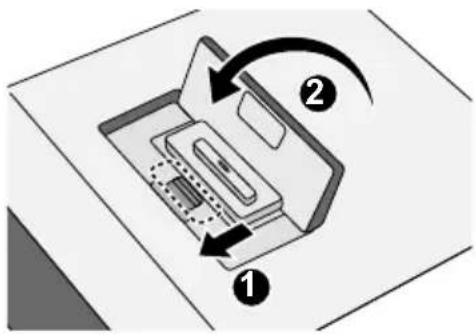 PIONEER X-CM32BTD-W - Schließen des Anschlusses für iPod/iPhone (nur X-CM42BTD) - 1