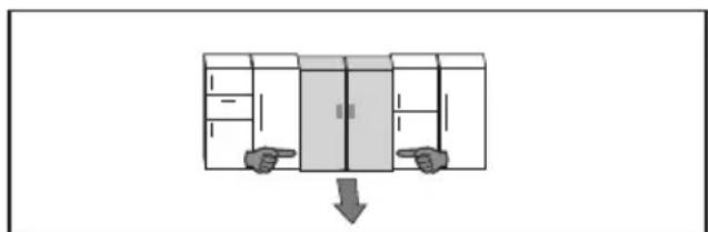 MIELE KWTN 14826 SDE ed/cs-2 - Instructions concernant le déplacement des appareils combinés - 3