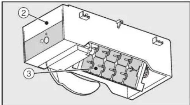 MIELE KWTN 14826 SDE ed/cs-2 - Machine à glaçons avec bac à glaçons intégré - 1
