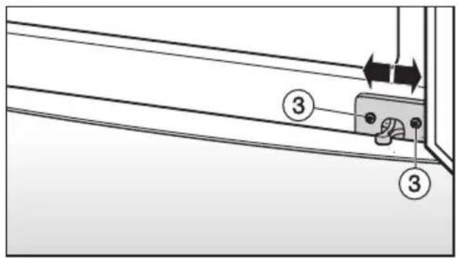 MIELE KWTN 14826 SDE ed/cs-2 - Alignement des portes de l'appareil - 2