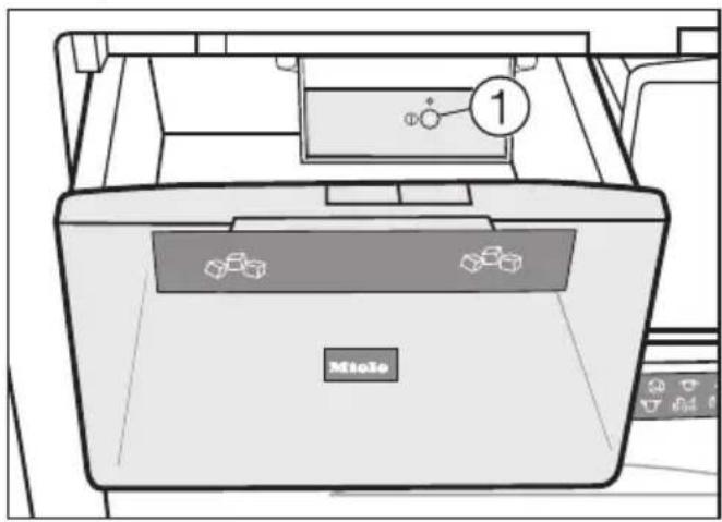 MIELE KWTN 14826 SDE ed/cs-2 - Nettoyage du bac à glaçons - 1