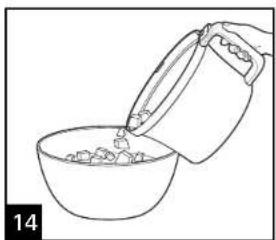 HAMILTON BEACH 70570 Big Mouth - How to Use Chopping/Mixing Blade - 6