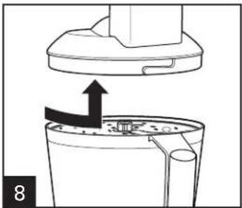 HAMILTON BEACH ChefPrep 70670 - Comment utiliser les disques à trancher, hacher, onduler ou râper (suite) - 3