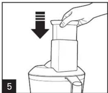 HAMILTON BEACH ChefPrep 70670 - WARNING Laceration Hazard. - 5