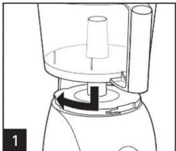 HAMILTON BEACH ChefPrep 70670 - ADVERTENCIA Peligro de - 1