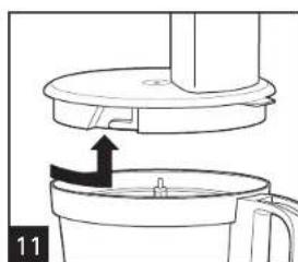 HAMILTON BEACH 70740 - How to Use Chopping/Mixing Blade (cont.) - 5
