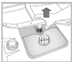 Hotpoint Ariston LSTF 7B019 EU - Curățarea stropitoarelor - 2