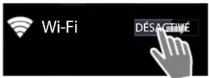 Wi-Fi DÉSACTIVÉ