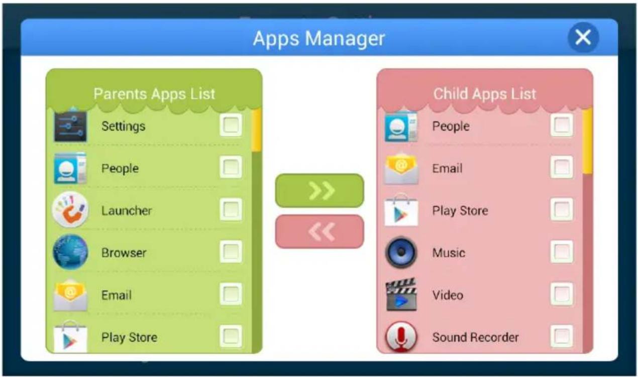 EASYPIX KiddyPad - • Gestionnaire des applications - 1