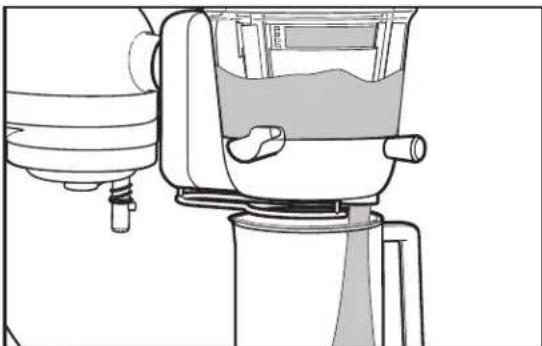 KITCHENAID 5KSM1JA - ASSEMBLING THE JUICER - 5