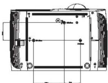 VIEWSONIC PJD5550LWS - Dimensions - 2
