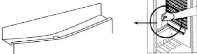 SEVERIN KS 9828 - Defrosting the refrigerator cabinet : - 1