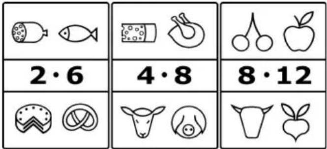 2·6 4·8 8·12