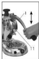 LA PAVONI Europiccola ERG - - EROGAZIONE DEL CAFFE' - 15