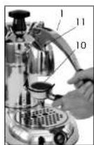 LA PAVONI Professional PDH - - DEBIT DU CAFÉ - 10